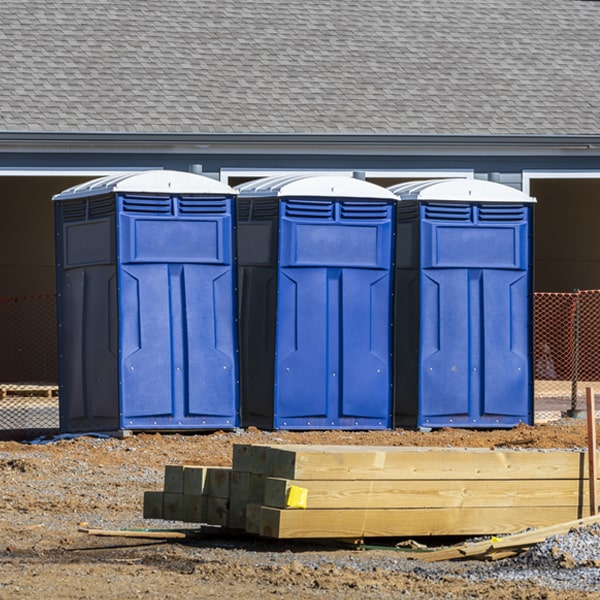 what is the expected delivery and pickup timeframe for the porta potties in Olowalu HI